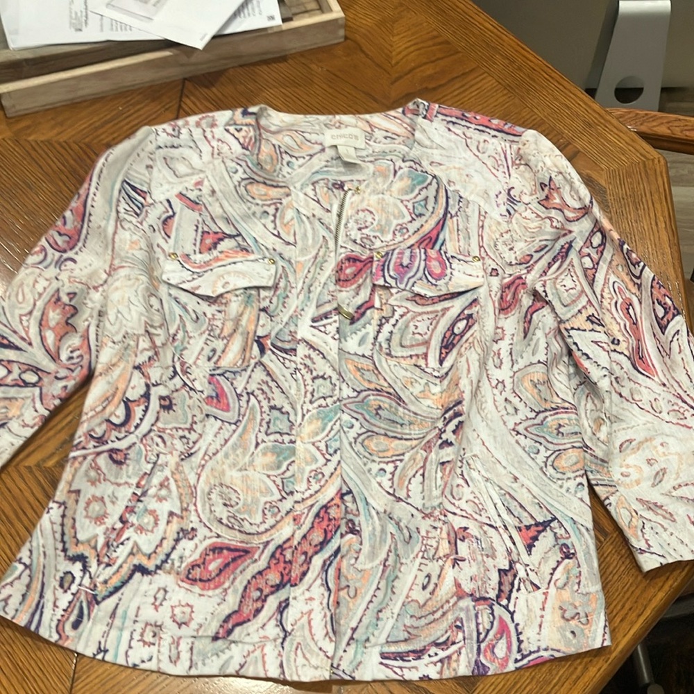 Colorful Paisley Blouse